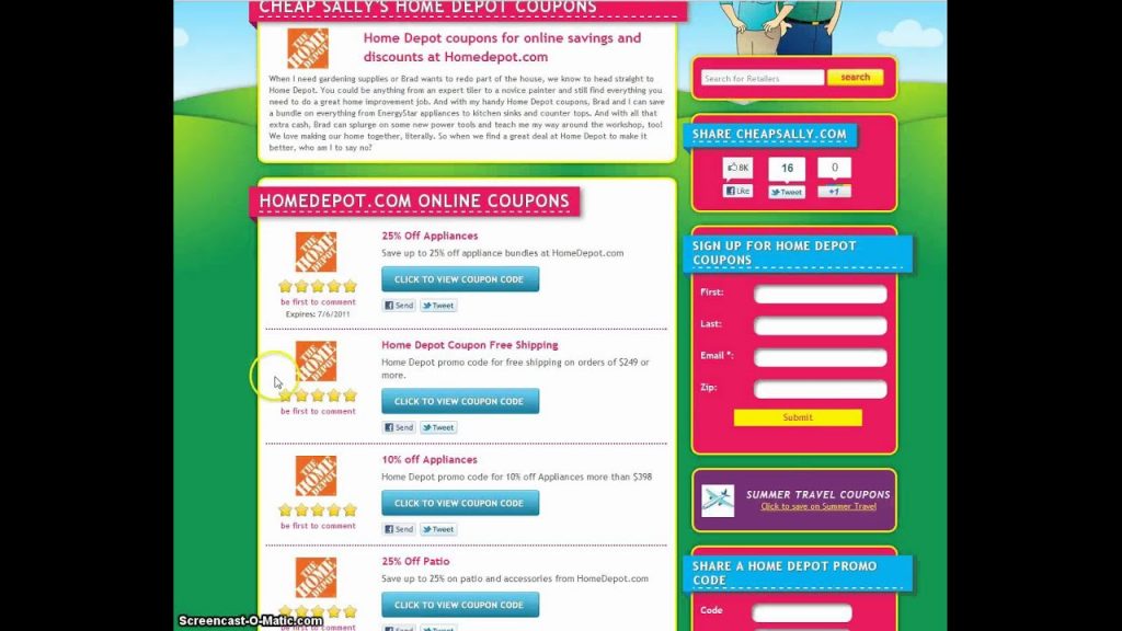 Depot coupon code